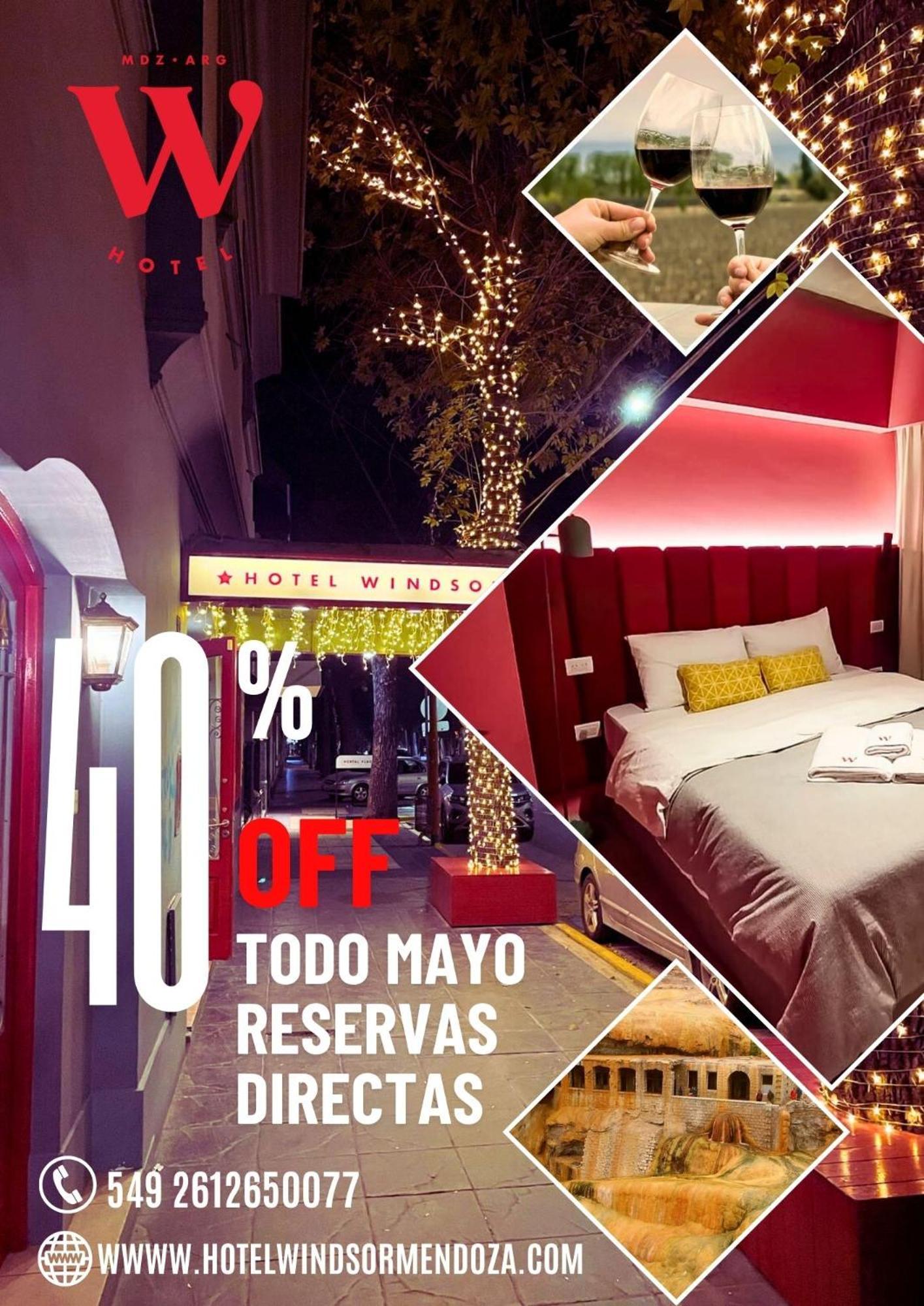 Hotel Windsor Mendoza Buitenkant foto